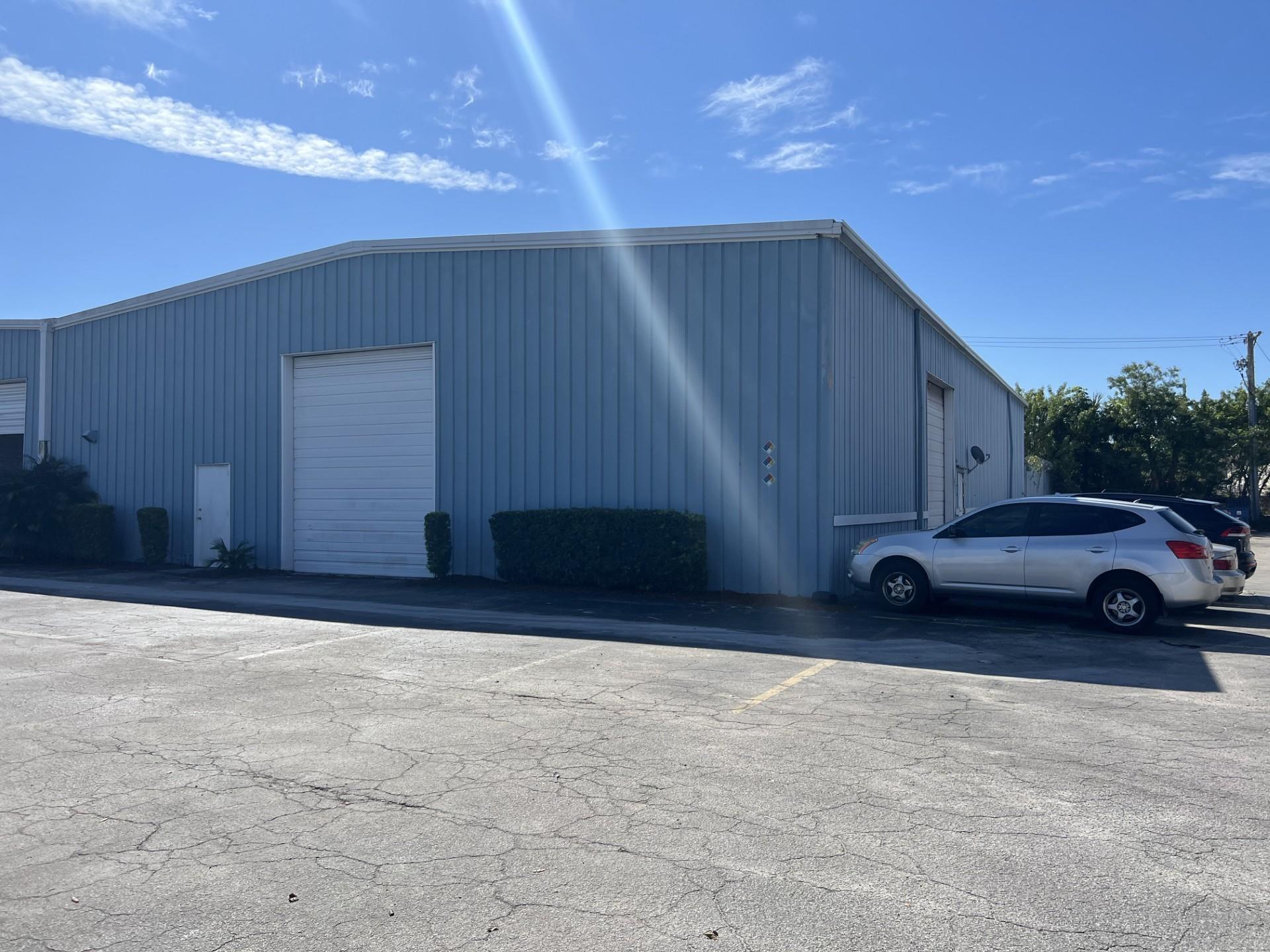 6,000 sqft. of warehouse/storage/workshop space with 3 Bay Doors offering convenient Ingress/Egress for large vehicles. Recently cleaned and painted, updated restroom facilities with shower. Shared parking and fenced back area.