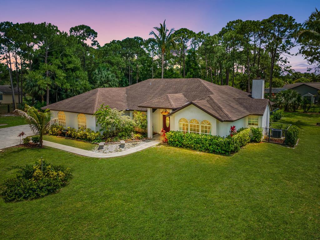 Amazing CBS pool home with a spacious 2 car garage, situated on a massive 2 acre lot. Granite kitchen, stainless steel appliances, high ceilings, and open split floor plan! The gorgeous master bedroom offers a large walking in closet and stunning spacious master bath. This home has room to accommodate all of your recreational vehicles, including RVs, boats, trailers, tractors and other toys, Horses welcome. This property is truly a rare find. Motivated Seller!!!