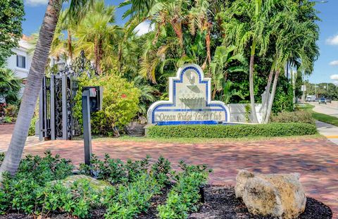 A home in Ocean Ridge