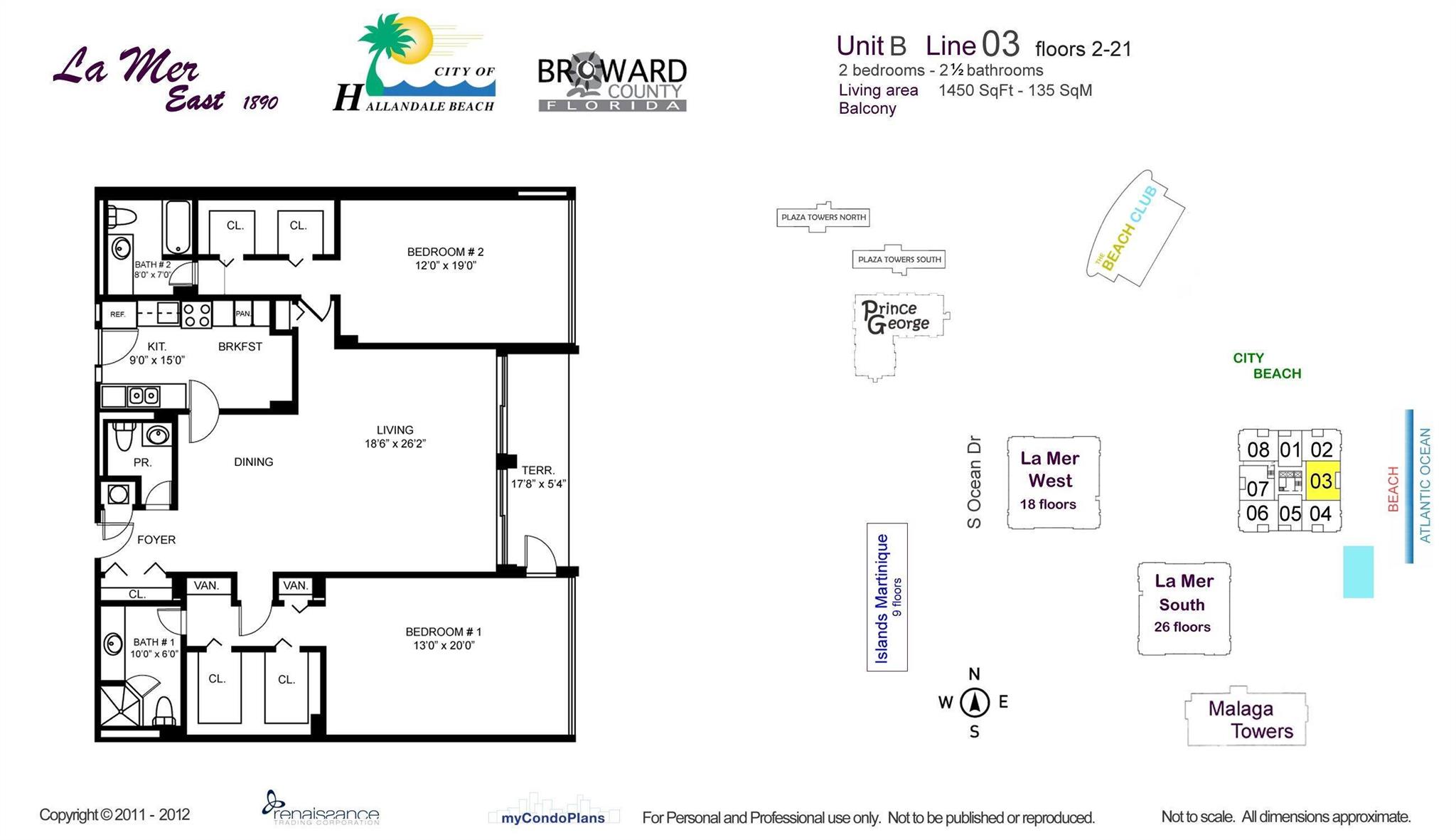 LA MER ESTATES EAST CONDO - Residential Lease