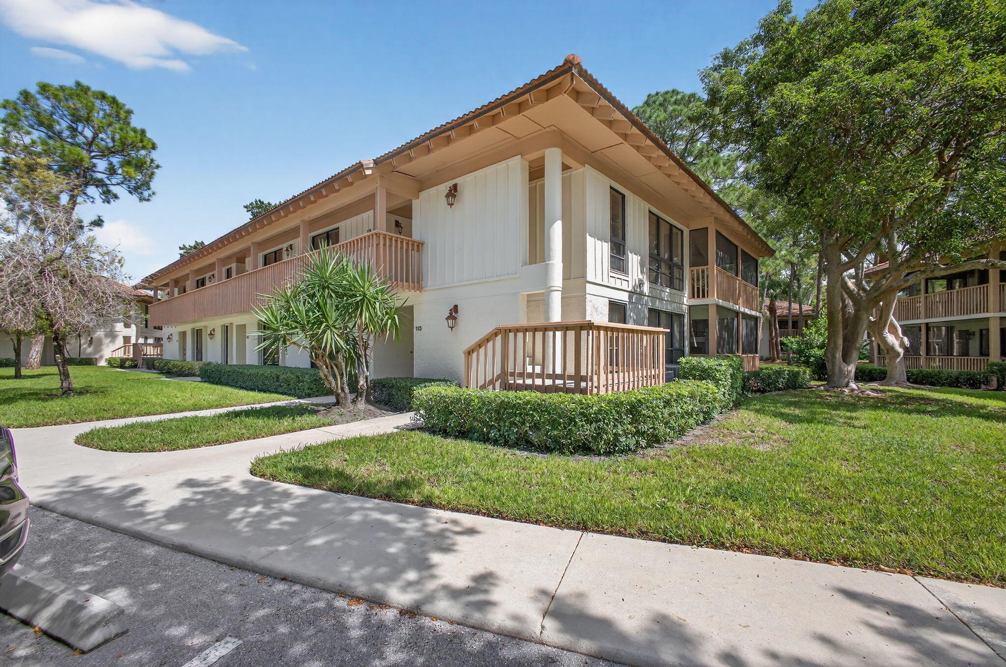DESIRABLE FIRST FLOOR CORNER UNIT. UPDATED KITCHEN AND BATHS! TILE FLOORS THROUGHOUT. CROWN MOLDING. IMPACT WINDOWS AND FRONT DOOR EXCLUDING LANAI. CLOSE TO POOL AND MUCH MORE!!!