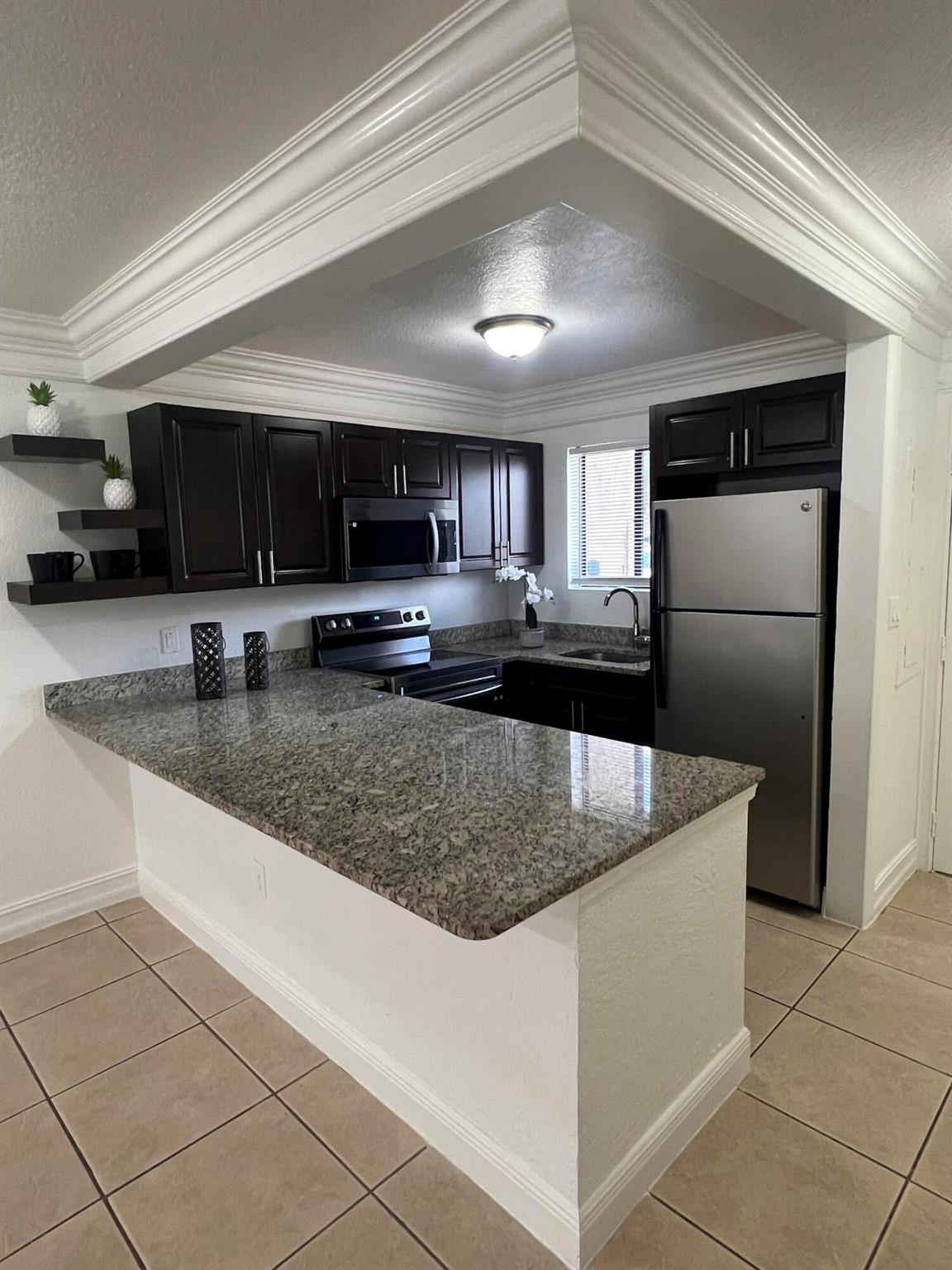 Beautiful, bright and spacious first floor corner unit, comfortable patio, parking spot right in front of the unit, turn key, no extra investment needed, valued for a quick sale. Payless than rental market, owning your property.