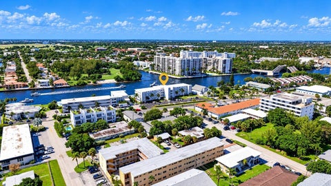 Tiny photo for 1111 N RIVERSIDE Drive #401, Pompano Beach, FL 33062 (MLS # B26087587)