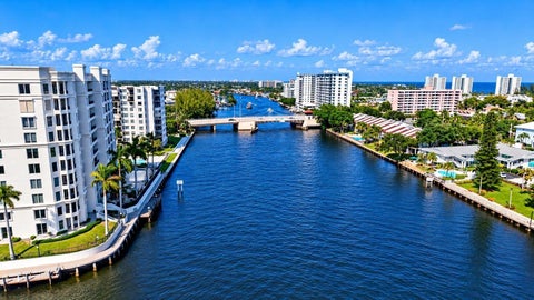 Tiny photo for 1111 N RIVERSIDE Drive #401, Pompano Beach, FL 33062 (MLS # B26087587)