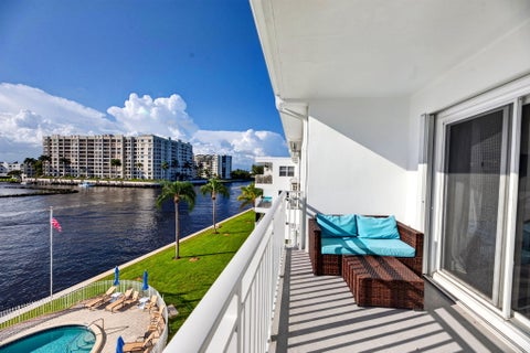 Tiny photo for 1111 N RIVERSIDE Drive #401, Pompano Beach, FL 33062 (MLS # B26087587)