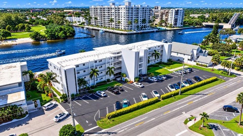Tiny photo for 1111 N RIVERSIDE Drive #401, Pompano Beach, FL 33062 (MLS # B26087587)
