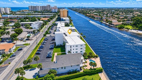 Tiny photo for 1111 N RIVERSIDE Drive #401, Pompano Beach, FL 33062 (MLS # B26087587)