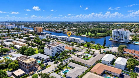 Tiny photo for 1111 N RIVERSIDE Drive #401, Pompano Beach, FL 33062 (MLS # B26087587)
