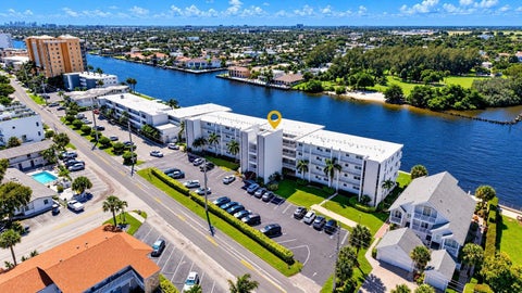 Tiny photo for 1111 N RIVERSIDE Drive #401, Pompano Beach, FL 33062 (MLS # B26087587)