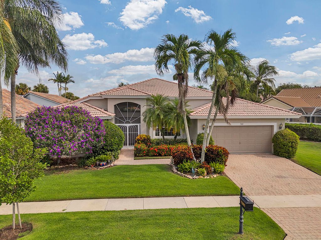 Photo of 7305 Amber Falls Lane, Boynton Beach, FL 33437 (MLS # R11125896)