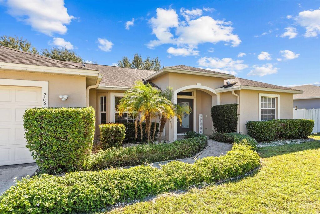 Photo of 766 SW Mccullough Avenue, Port Saint Lucie, FL 34953 (MLS # R11137023)