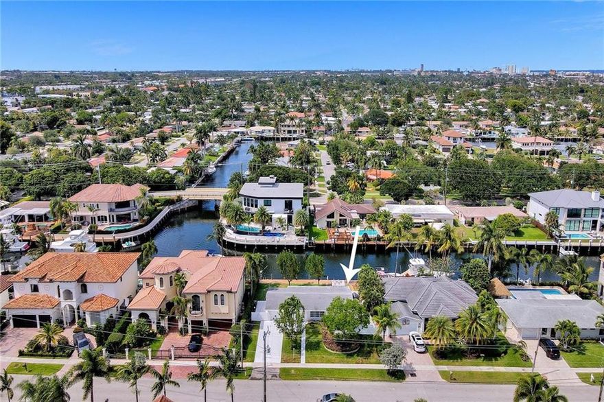 Newly updated 3 bedroom 2 bathroom home with beautiful water views giving you direct ocean access with no fixed bridges. This beautiful home is located in the heart of Lighthouse Point and move in ready, with all impact glass throughout the home, new kitchen cabinets and a seawall/dock. You will be living the Florida Dream while being surrounded by the best houses Lighthouse Point has to offer!