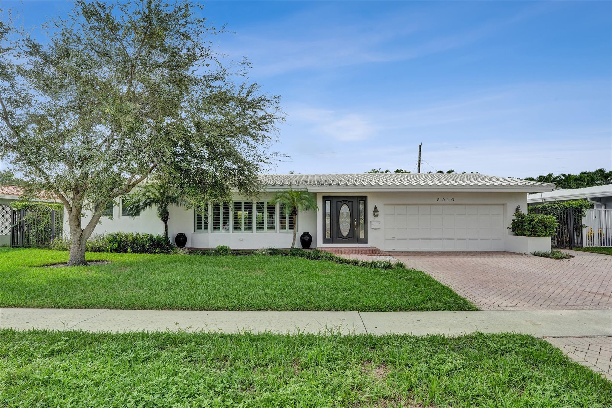 One of the largest homes you will see in the incredible neighborhood of Imperial Point priced under $400 per sq foot. Offering 2,150 sq feet of air conditioned living space plus a large 2 car garage. Very large living spaces. New roof in 2019 and many windows are Hurricane Impact. Great pool area with large covered space and still offering lots of deck and yard space. Large 2nd & 3d bedrooms each with big walk in closets. Split bedroom plan. Great master suite with tons of space in the bath and closet. This home is clean and offers the option to move in with newer flooring, newer appliances and other updates. But this home is being offered at a price to comfortably remodel and build equity. Nearby homes have sold for over $600 sq foot. Great street. Back yard faces South. Easy to see.