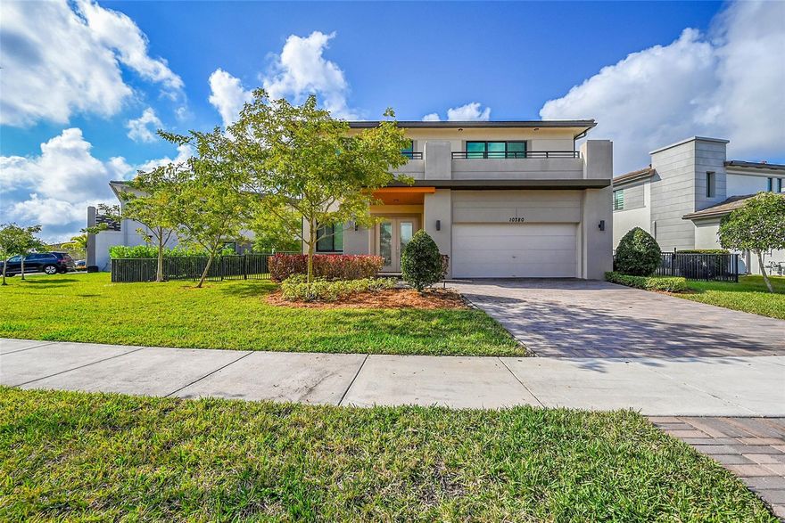 FOR RENT: Modern home in beautiful sought after Cascata Community with 5 bedrooms ( 1 on 1st floor) and 4 bathrooms 2 car Garage with a car charger. Impact windows, natural gas, large-fenced yard, & newer roof. Motorized blinds throughout the house, smooth clean finishes. Cascata Community features 2 clubhouses with state-of-the-art fitness center, tennis courts, indoor basketball, soccer, multiple pools, double gated security. Excellent school district for elementary, middle and high. Enjoy walking, running cycling with the Parkland community. 
Need to move-in soon, ask us about our special
