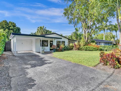 A home in Wilton Manors