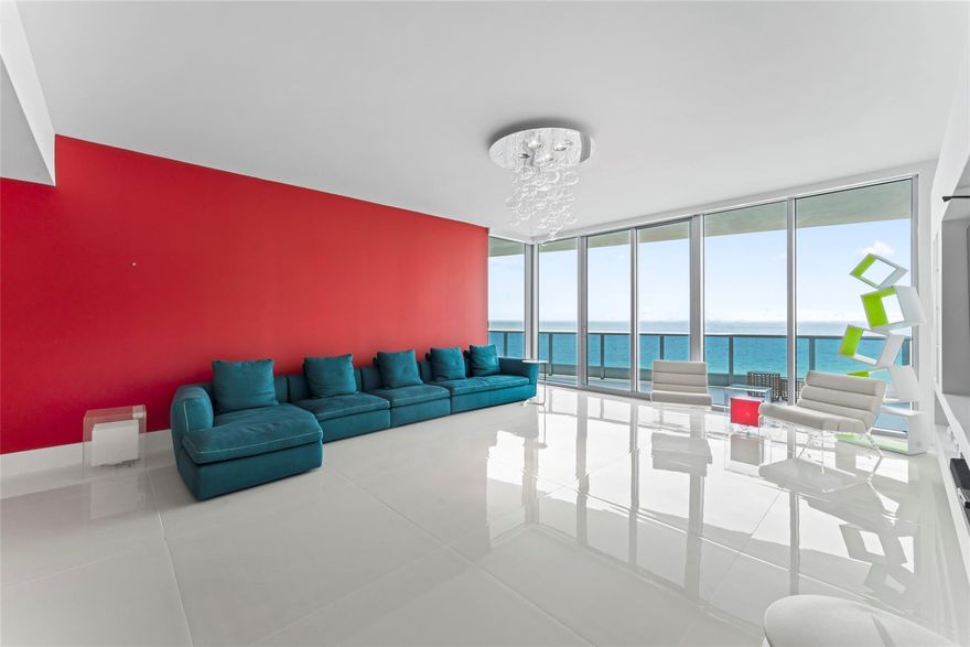 This residence offers bold contemporary coastal living w its spacious open layout, unobstrcted ocean views & modern architectural detail. A private elevator opens to a double-door foyer leading to an oceanfront great room w floor-to-ceiling glass. Chef’s kitchen features sleek custom cabinetry, Sub-Zero & Miele appliances & oversized island. All 4 bedrooms are ensuite, including a primary suite retreat with dual walkin closets, a spa-like bath with soaking tub & separate glass-enclosed shower. A spacious family/media room, designer powder room, private laundry & wraparound terraces complete the thoughtful layout. Bath Club is a full-service concierge building adjoining Miami’s oldest & most exclusive private beach & social club offering a quiet luxurious lifestyle inspired by “old miami”.