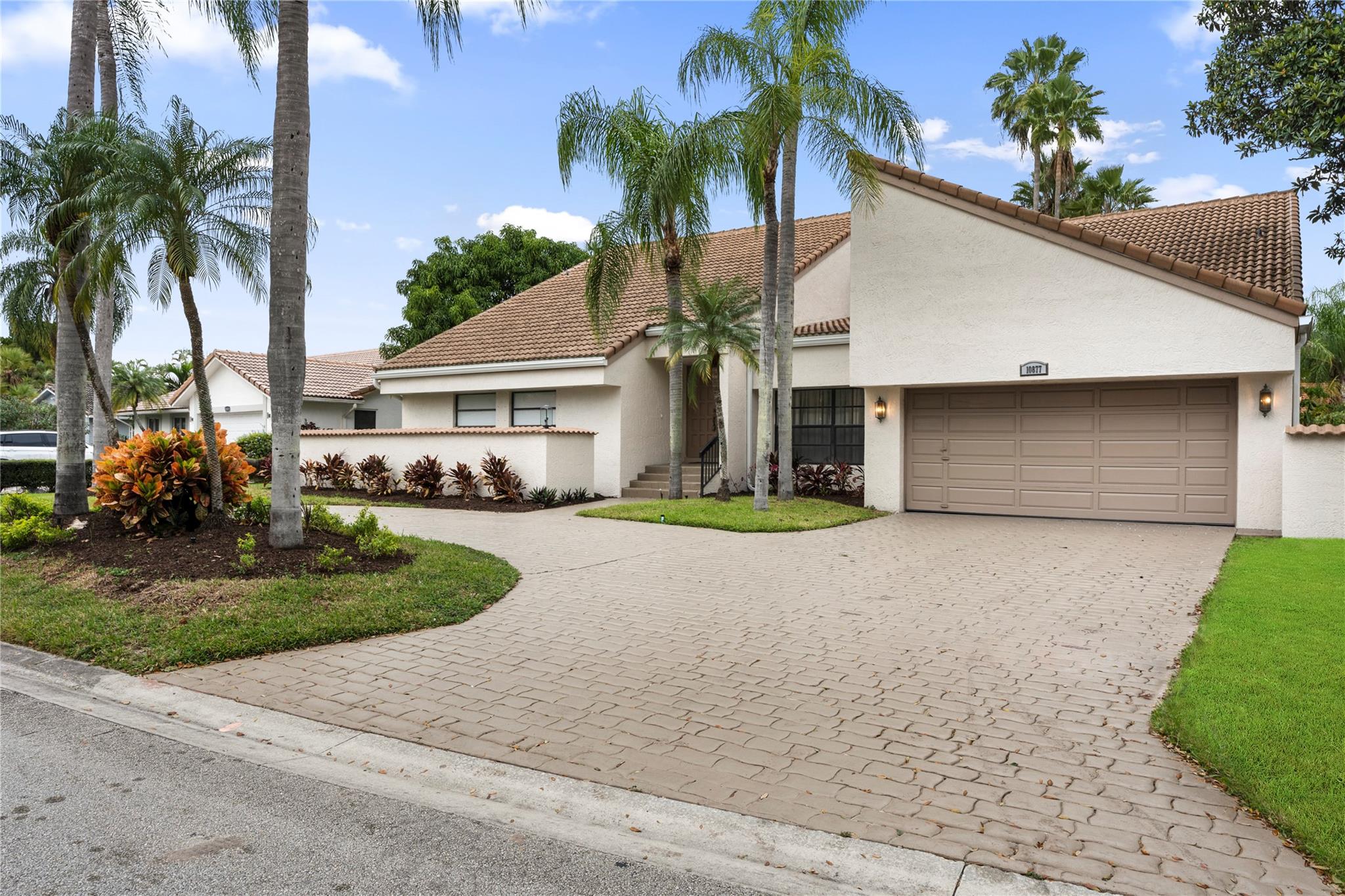 Welcome home to this updated 4 bedroom, 2.5 bathroom, heated pool home with a newly renovated backyard for hosting. "A" rated school district. This home boasts a fully fenced, private backyard with a heated pool, patio, circular driveway and plenty of room for entertaining friends and family. This home is in a beautiful community with quick access to major roads, place of worship, all things shopping, dining and more. Furniture can be included. No HOA.