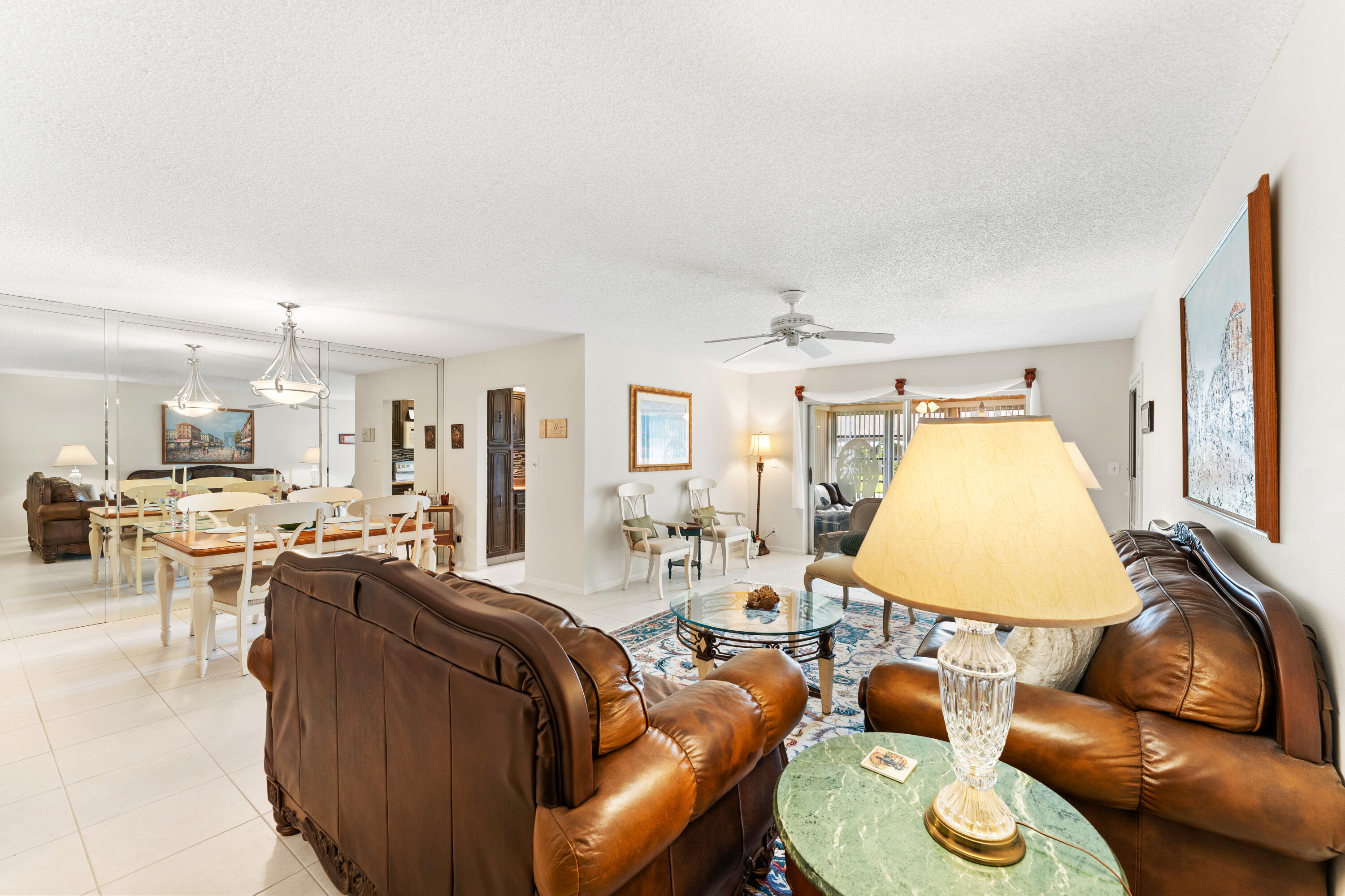 FIXER UPPER or FOREVER HOME. Welcome to a fully furnished 1 Bedroom, 1.5 Bathroom, condo, in the desirable community of High Point Section 6. As you first walk in, your Florida Room is on your right, that gets the natural sun rising east. Walking past that, you enter to the sitting and dining area. Large for having guest and family over. The kitchen, simple, and tasteful. Closet in the hallway. In The bedroom you'll find two separate closets and a vanity desk with mirror, to prepare for your outings. The Community, itself, is situated inland, about 3 miles from the Atlantic Ocean, 2 miles from ''downtown'' Delray Beach, and 1 mile from the Delray Square Shopping Center. This unit is conveniently located close to the entrance of the community on Barwick Rd. Come on in.