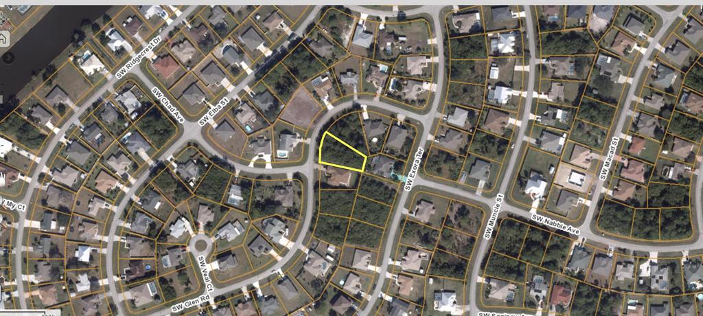 Build your dream home! Large .33 acre plot, uncleared. Sign on property.