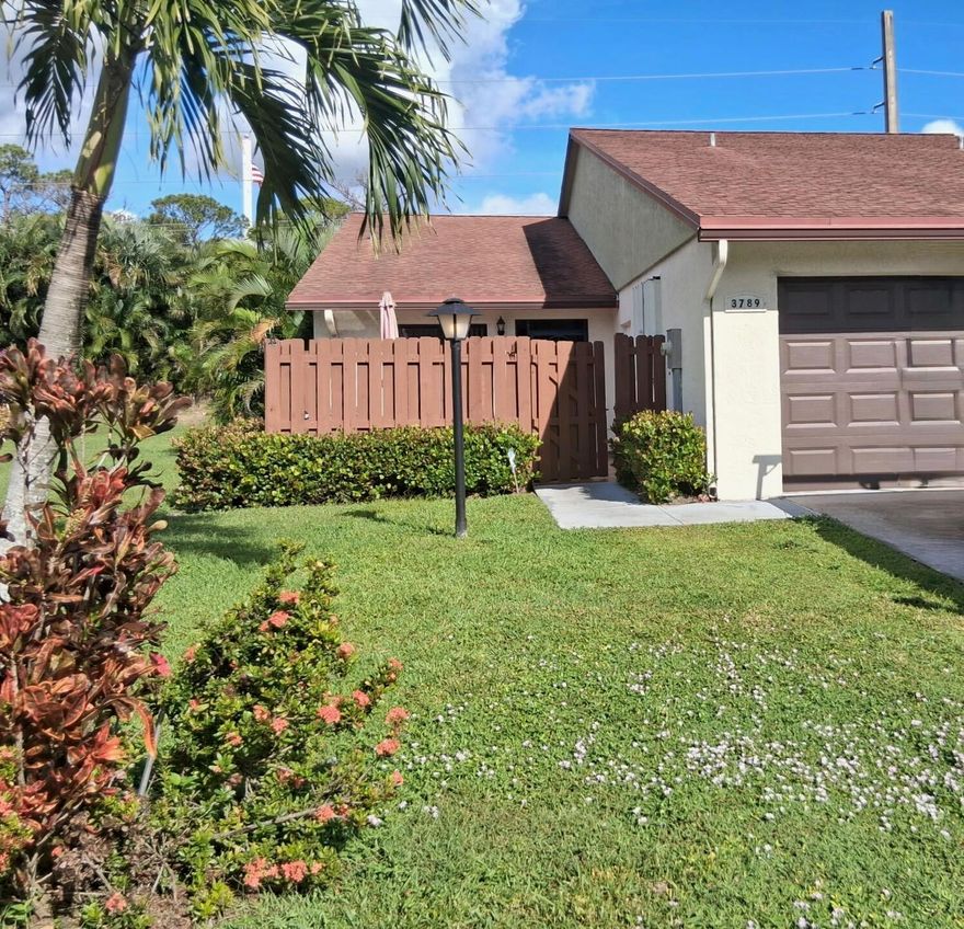 Explore this delightful 2-bedroom, 2-bathroom home at 3789 Coco Loba Lane, Unit 186, Boynton Beach, FL. With 1134 square feet, this residence offers a well-designed living space. The modern kitchen opens to the dining area, perfect for entertaining.Enjoy the convenience of a brand new washer and dryer in the unit, and maintain comfort with air conditioning. The property features an attached garage and additional parking space. Residents can also take advantage of the communal tennis court for leisure activities.Experience comfort and convenience in this Boynton Beach gem.