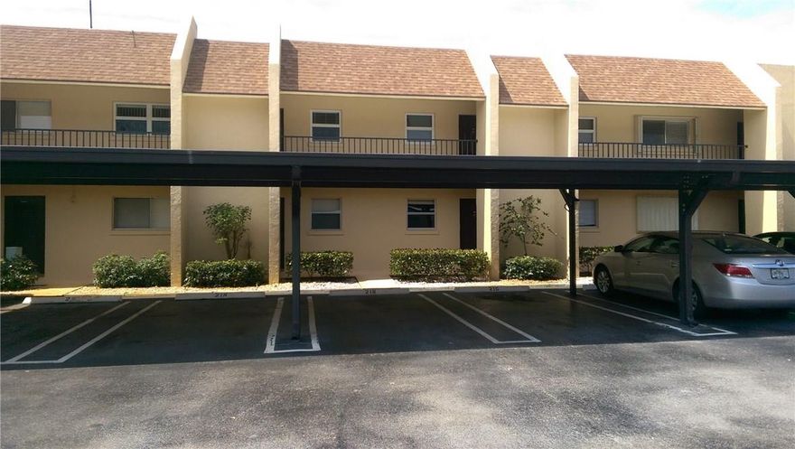 Rarely available 1st floor 2/2, Beautiful! All ages beautiful!WOW! A Carport is included outside your front door! Relax and enjoy the private screened patio, tile flooring, updated and more. No lease 1st year. All amenities swimming pool, clubhouse, fitness and more included in low HOA.  The best location, walk to the clubhouse swimming pool and tennis courts! Close to beach, Downtown Delray, shopping and more!