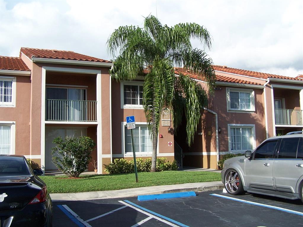 Beautiful, bright and affordable 2/2 unit on the second floor*New kitchen cabinets with a granite counter * New cabinets in both bathrooms with new flooring * New pergo floor in both bedrooms * Tiles in living area with breath taking vaulted ceiling * Fresh paint * Covered patio * Full size washer and dryer * Water and basic cable included in rent * Gated community * Excellent location - all ''A'' rated schools, close to park, shopping * Pleasure and easy to show !