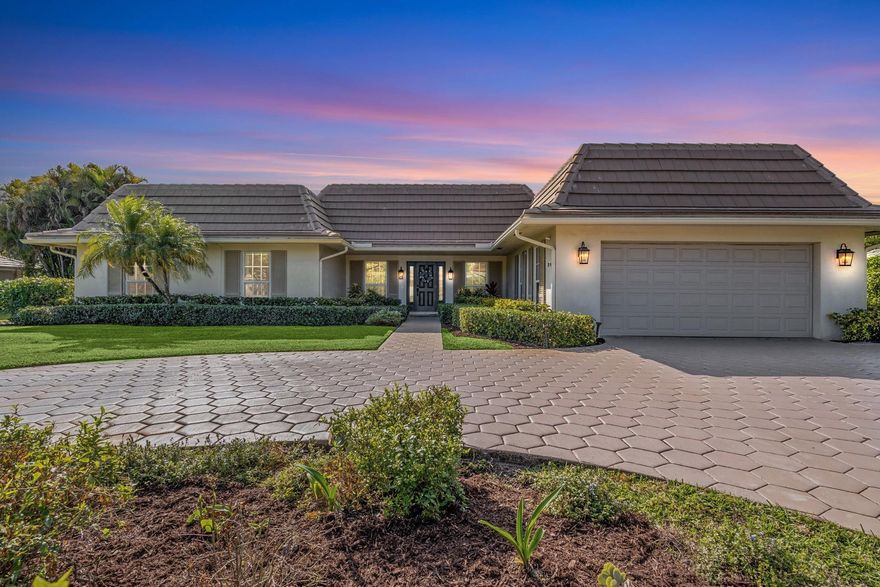 Beautifully renovated 4BR/3BA home located on the 12th hole in Delray Dunes Golf & Country Club. Fully updated in 2016 with travertine flooring in the living areas and a stunning chef’s kitchen featuring a gas range, quartz countertops and stainless steel appliances. All baths are updated. Additional highlights include a 2022 roof, impact windows and doors, and a whole-house generator for complete peace of mind. Enjoy picturesque golf course views and seamless indoor-outdoor living with a new deck and updated pool in the last year. Delray Dunes is a mandatory membership community featuring a newly renovated Pete Dye 18-hole championship course.