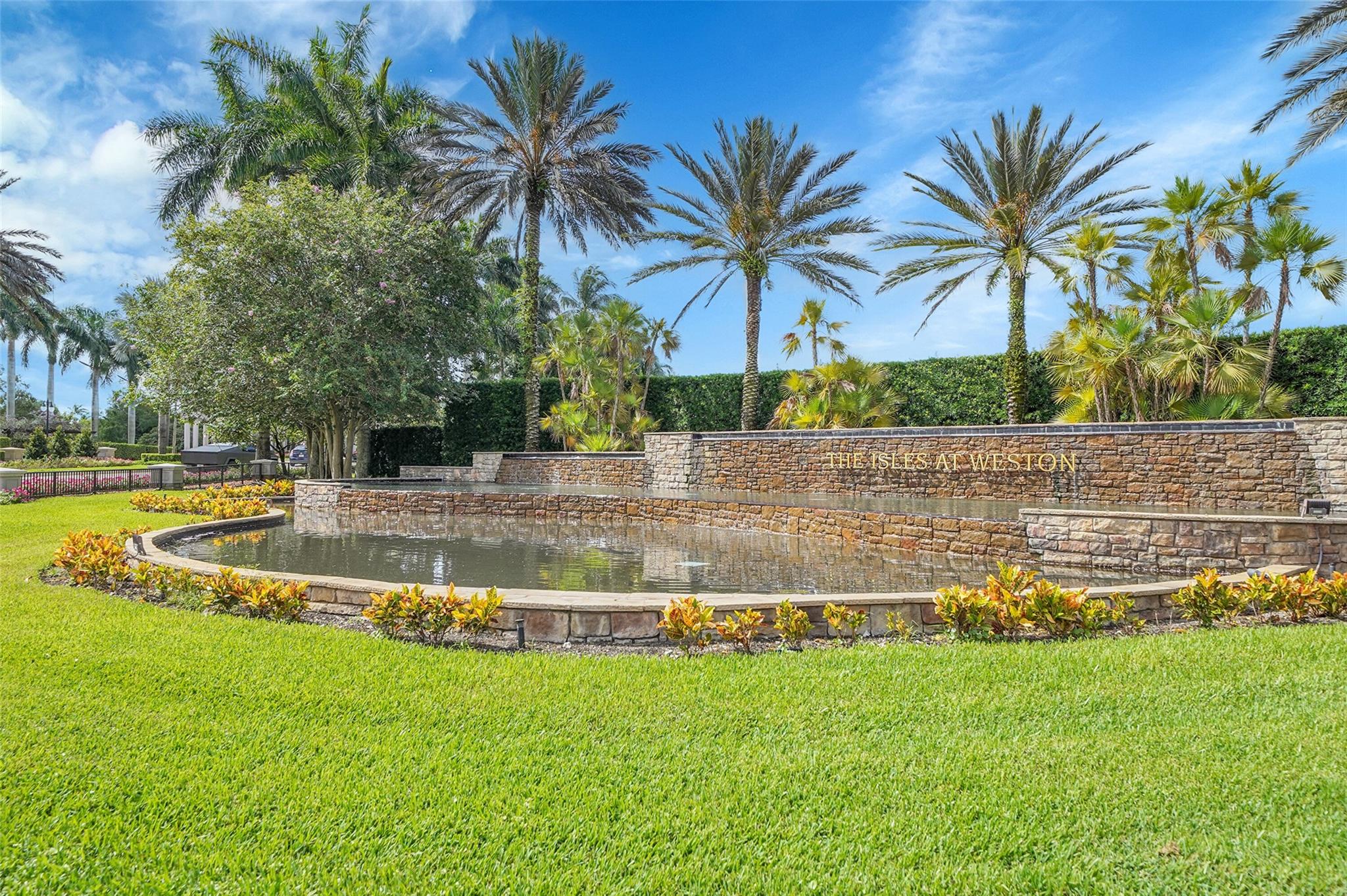 Welcome to this spacious 5-bed, 3-bath pool home in gated Isles at Weston—offering top-rated schools, great amenities, & resort-style living. Flexible layout with a full bed & bath downstairs, ideal for guests or in-laws. The large kitchen features wood cabinets & a walk-in pantry, opening to a family room overlooking the heated saltwater pool with therapy jets. Enjoy a fenced patio & covered terrace—great for relaxing or entertaining.
Neutral tile in living areas, 3-car garage, and luxury vinyl floors on the staircase and entire second floor add style and function. Upstairs, the primary suite offers dual sinks, soaking tub, & separate shower. HOA includes internet and alarm. Zoned for A-rated Manatee Bay Elementary, Falcon Cove Middle, and Cypress Bay High. Move in before school starts!