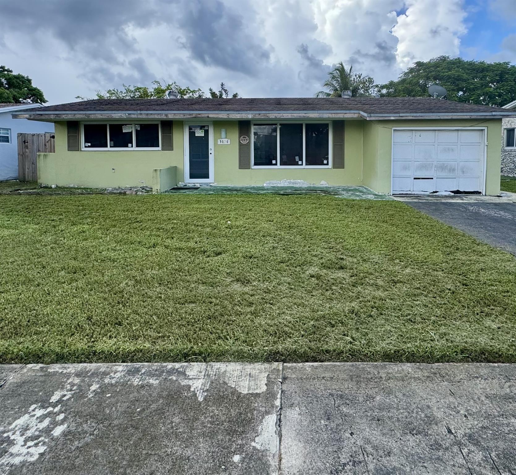 Investor’s dream! This single-family home is being sold as-is with all open permits and requires a full rehab. Impact windows have been installed. Perfect blank canvas for contractors or investors looking to flip, rent, or redesign. Spacious lot with room for outdoor living.  Prime location in a well-established neighborhood close to shopping, dining, schools, and major highways. Cash or hard money only. Bring your vision and unlock the property’s full potential!