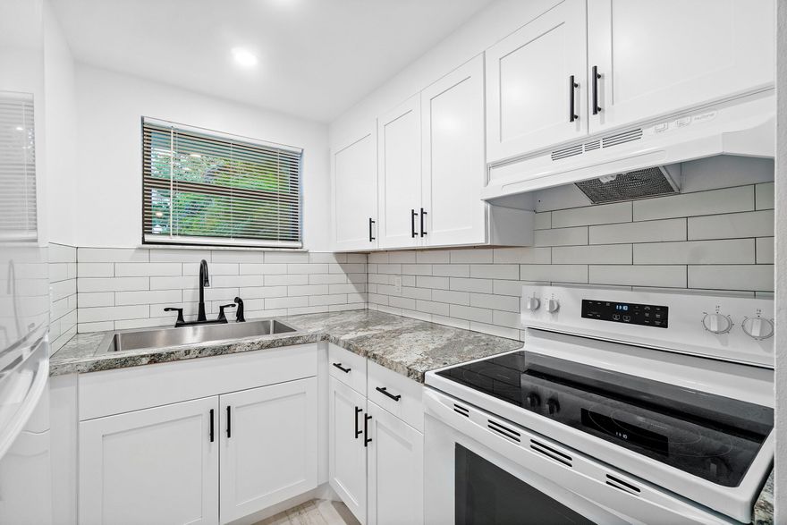 NEWLLY RENOVATED! This beautifully updated unit features a brand-new kitchen with all-new appliances and a completely remodeled bath! Freshly painted with ceramic tile throughout, this home offers comfort and style. Enjoy a spacious living and dining area, a separate bedroom, impact windows, and central air conditioning for year-round comfort. Convenient on-site coin laundry and one (unassigned) off street parking space add to the ease of living. Located less than seven blocks from downtown Lake Worth Beach where you will find Restaurants, Art, Theatre and a variety of stores. You are only minutes from the beach, restaurants, grocery stores, golf and more. Don't miss this opportunity--schedule a showing today!