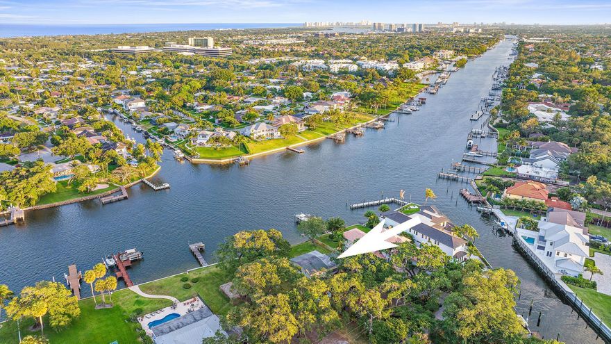 Don't miss out on this incredible opportunity to own a one-of-a-kind lot within a NO WAKE ZONE in Palm Beach Gardens with a stunning water view of the Intracoastal! Located just one mile north of the PGA Blvd Bridge, this 0.85 acre lot offers unparalleled privacy on a dead-end street. Imagine waking up to the wide expanse of the Intracoastal right at your doorstep, with no HOA restrictions to limit your dreams. Whether you prefer a leisurely boat ride to the ocean, exploring waterfront restaurants, or venturing to exotic destinations like Peanut Island or the Bahamas, this lot's central location makes it a boater's paradise.