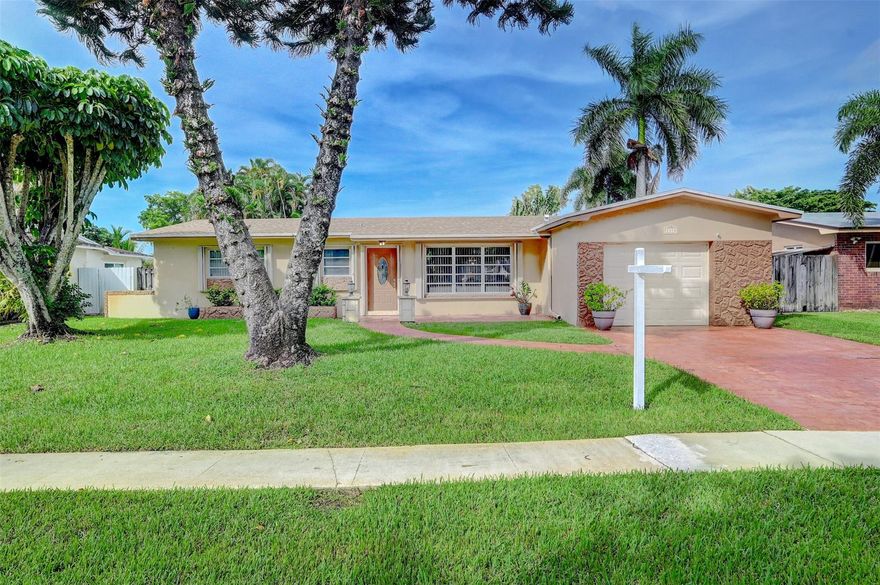 LOCATION!! LOCATION!! LOCATION!! Super Nice Single-Family Home in Quiet Neighborhood Located in Pembroke Lakes Features 3 Bedrooms 2 Bathrooms with 1 Car Garage. Great Floor Plan has Tile Throughout and Spacious Kitchen with Newer Appliances. Enjoy your Big Private Backyard with Screened in Patio, Great for Entertaining Family and Friends During the Holiday Season. Close to Everything, I-75, Shopping Plaza's, Restaurants, Parks, Pembroke Lakes Mall and Much More!! ROOF IS ONLY 2 YEARS OLD 2021!! DRYER IS A WEEK OLD!! NO HOA!! GOOD SCHOOLS!! LOOK NO FURTHER THIS HOME VERY CLEAN AND A MUST SEE!! READY-TO-MOVE-IN!! SEE IT!! LOVE IT!! BUY IT!!