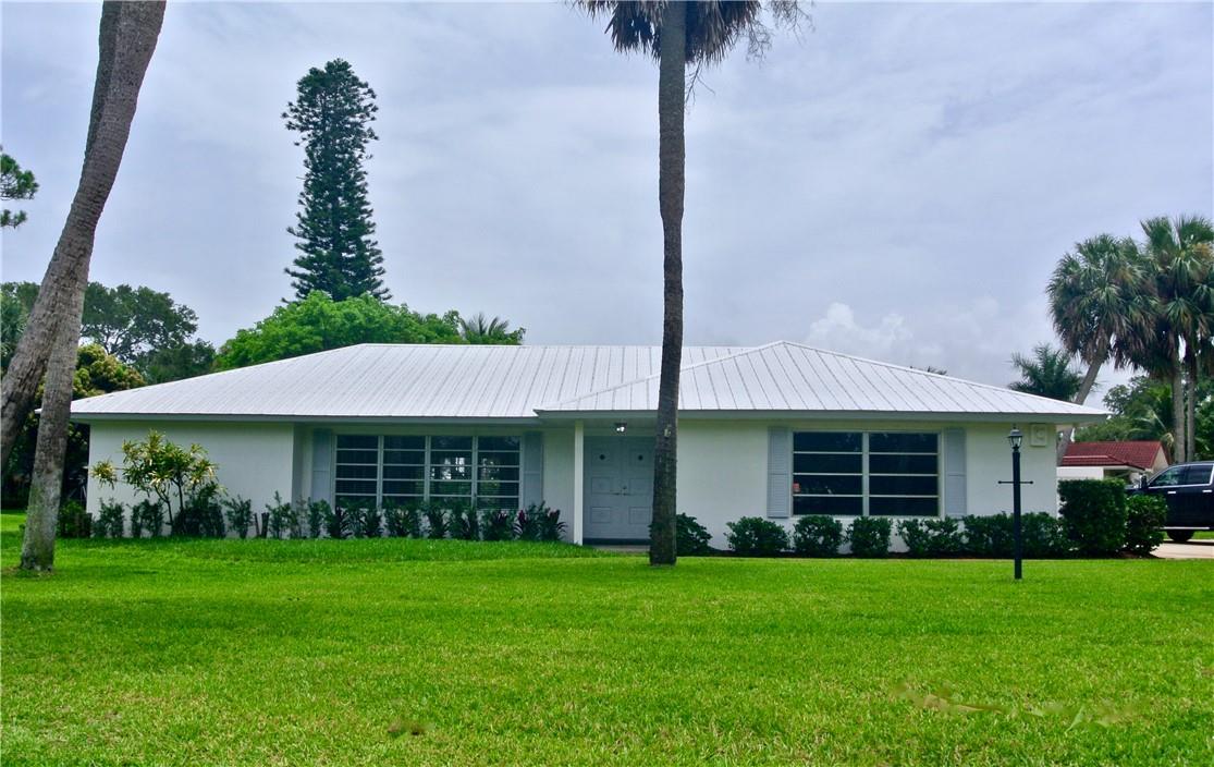 Enjoy true Florida living in this immaculate Sewall's Point home! Recently landscaped 1/4 acre lot allows plenty of privacy. New covered screen porch. Sliding glass doors throughout the home providing seamless flow between the exterior and interior. Counter area window which leads into renovated kitchen. Featuring 42" Upper Cabinets with soft close doors and drawers, Stainless Steel appl, Granite countertops. The spacious layout continues to delight; split bedroom floor plan. Closets galore and oversized 2 car garage. Tile floors & Berber Carpet in bedrooms. New hurricane garage door, hurricane shutters. County water inside & well for irrigation. Walk to fishing, shopping, restaurants & banks. Fantastic schools! No smoking 1 year lease minimum. Lawn Maintenance and fumigation incl in rent