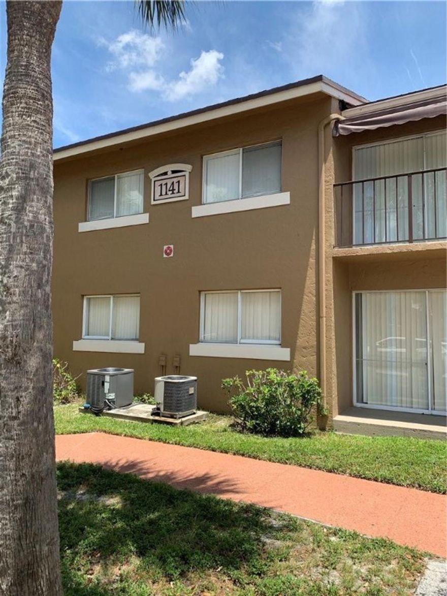 Beautiful 1/1 unit on a 2nd floor. Freshly painted, it has a small balcony with view to the canal, on-site laundry facilities. Community features fitness center, pools, and play area. Great location with easy access to Turnpike and I-95, Close to restaurants and schools. Water is included in rent. Don't miss out this opportunity!