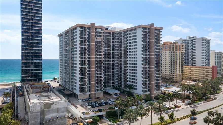 Move in to enjoy ocean and intercostal views from the large balcony of this bright ,clean condo with open and updated kitchen and bathroom .Unit has a good size pantry , new stove and plenty of closets in the bedroom(4).It is freshly painted and ready to move in. Rent includes; cable , hot water, cooking gas, electricity for the unit AC , spectacular new amenities and has a deeded parking spot in the garage. Living in "Parker Plaza "you will be very close to supermarkets, restaurants ( walk in distance) , casinos, Mall of Aventura and short drive to international airports and 2 seaports. Full Service Luxury Oceanfront Building , professional concierge and valet parking with all the updates coming to an end soon. Come experience beach side life at this great east Hallandale , A1a location . free valet parking for realtors up to 20 minASSOCIATION APPROVAL REQUIEREMENT, documents for service pet or emot.support letter