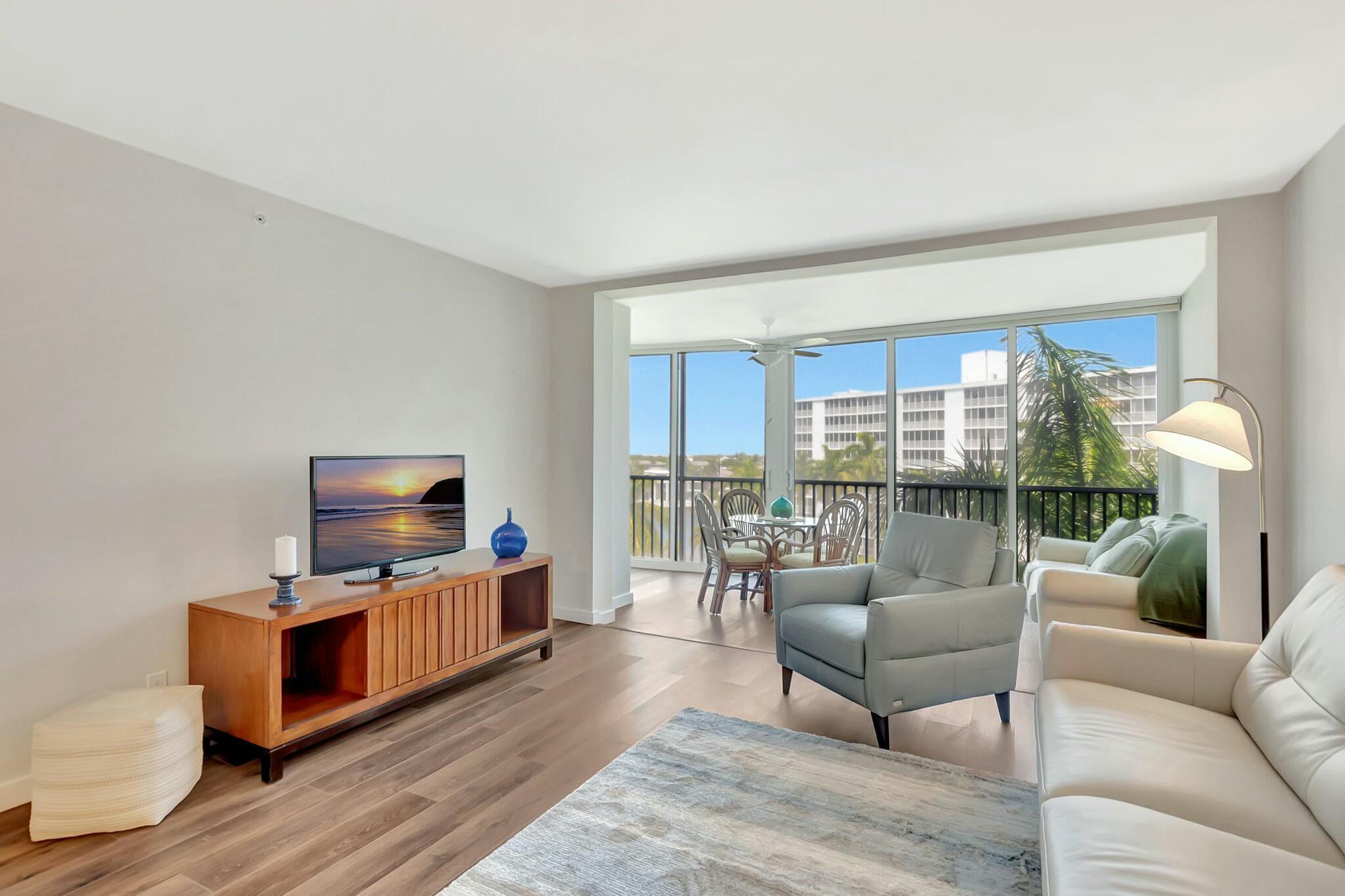 Coastal Living at Its Finest - Turnkey Condo with Stunning Intracoastal Views! Experience the best of waterfront living in this newly updated, fully furnished condo! Step onto your spacious, enclosed lanai with impact sliding doors and take in breathtaking views of the Intracoastal. Seagate offers an abundance of resort-style amenities, including a fitness center, picnic area, bocce ball, putting green, two pools and more! For boat lovers, docks are available, and the private beach access is just across the street, offering the perfect blend of relaxation and recreation. This turnkey unit is move-in ready--just bring your bags and start living the coastal dream!
