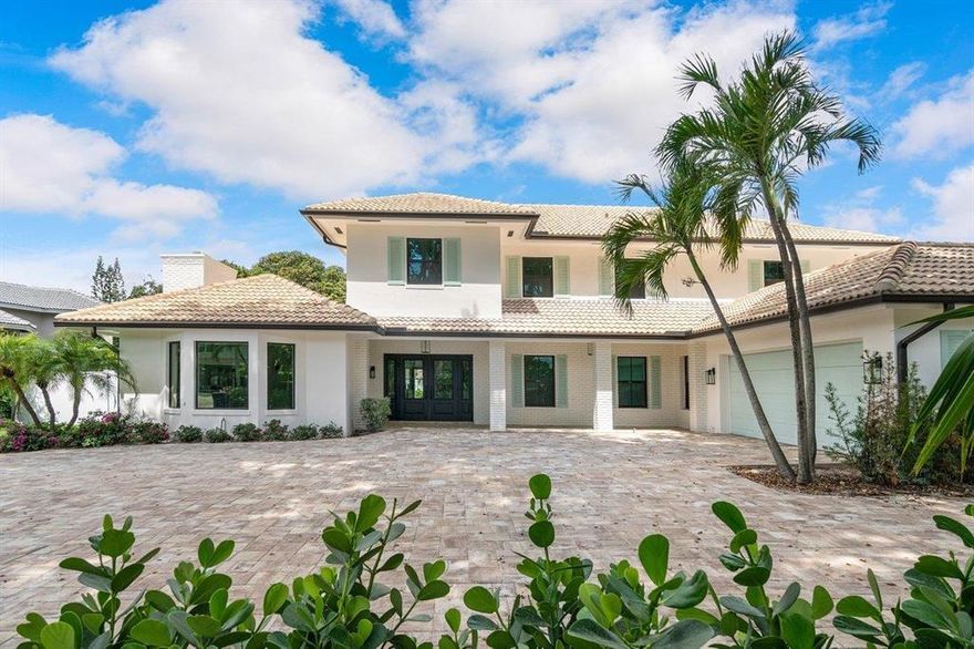 Incredible COMPLETE renovation on this larger home in the highly desired PINE TREE community on a spectacular half acre lot. Gorgeous finishes thru-out this spacious home with a beautiful double door entry, light tan flooring, an open spacious kitchen with custom white cabinets, quartz countertops, all new appliances, walk in pantry and dining room, spacious living room that opens to the  family room with fireplaces and a full wet bar. This 5 bed home has large closets in all bedrooms!  2 beds and 2 full baths are on the first floor. All bathrooms are top of the line new!  Master bedroom is huge with a fireplace and extra large walk in closets.  Luxurious marble finishes adorn the master bath with double vanity and soaking tub. There is an Interior laundry room with new washer dryer. The large backyard is perfect for entertaining with a large loggia with full outdoor kitchen and a large pool that also has been redone with a new salt system and and heater equipment. The home also has new hurricane windows and doors, a spacious 2 car garage with new built in storage cabinets, 3 new air conditioners, all new appliances, all new overhead lighting, brand new tankless water heaters, brand new irrigation pumps and a gorgeous new paver driveway and a new paver pool deck.
Pine tree is a non mandatory membership community with a manned gate.
This truly is a spectacular home in a highly desired community.