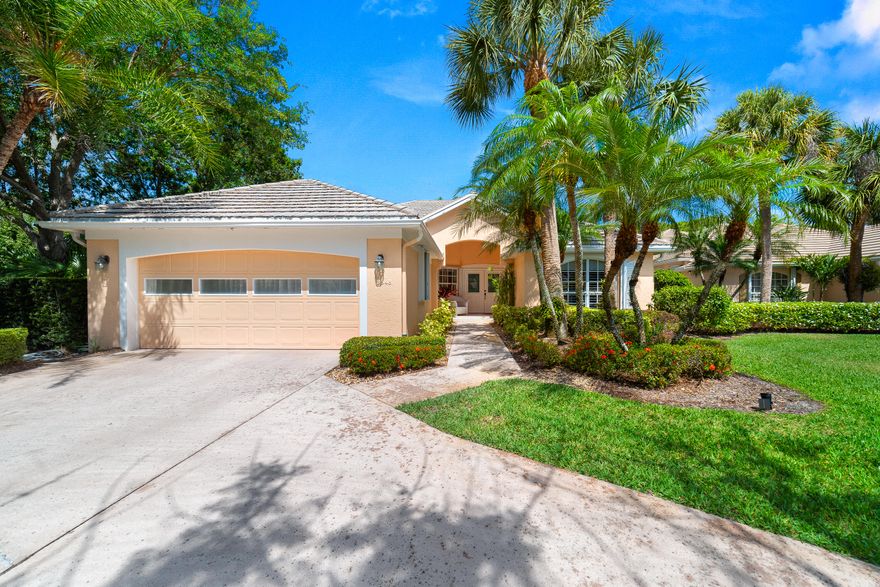 Tucked away on a desirable corner lot on a cul-de-sac in the prestigious Willoughby Golf Club, this beautifully maintained residence offers comfort, privacy, and flexible living spaces in one of Stuart's most sought-after communities.  Head inside to a spacious, open-concept living area featuring tile flooring, a new A/C (2022), and abundant natural light, seamlessly connecting to a large kitchen complete with a central island—perfect for entertaining or everyday living.  The thoughtfully designed floor plan includes 2 bedrooms, 2 bathrooms, and a dedicated office with a Murphy bed that can easily serve as a third bedroom. The expansive primary suite is a true retreat, offering serene views of the quiet cul-de-sac just outside. The enclosed pool area with a new high end pool pump and canopy acts as another room with 3 sliders that open the entire area to the home. The en-suite bath features dual vanities, a separate soaking tub, and a unique bonus room connected through the bathroom—ideal for a custom walk-in closet, fitness space, or private lounge.  Enjoy Florida living at its finest in the screened pool area, surrounded by lush plantings that provide exceptional privacy. The pool equipment is far removed from the pool area, so there is no noise. Additional highlights include accordion hurricane shutters for peace of mind, a reverse osmosis system for always clean drinking water, plantation shutters all around, and a spacious two-car garage.  This home combines functionality, flexibility, and relaxed luxury—being adjacent to the preserve limits high winds, and all within a gated golf community known for its beauty and amenities.  Located in the heart of Stuart, this opportunity provides a fantastic location not far from gorgeous beaches, shopping, and quick access to highways.  Please make sure to check out the 3D virtual walkthrough and schedule an appointment today!