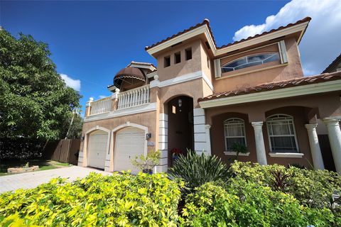 A home in Miami