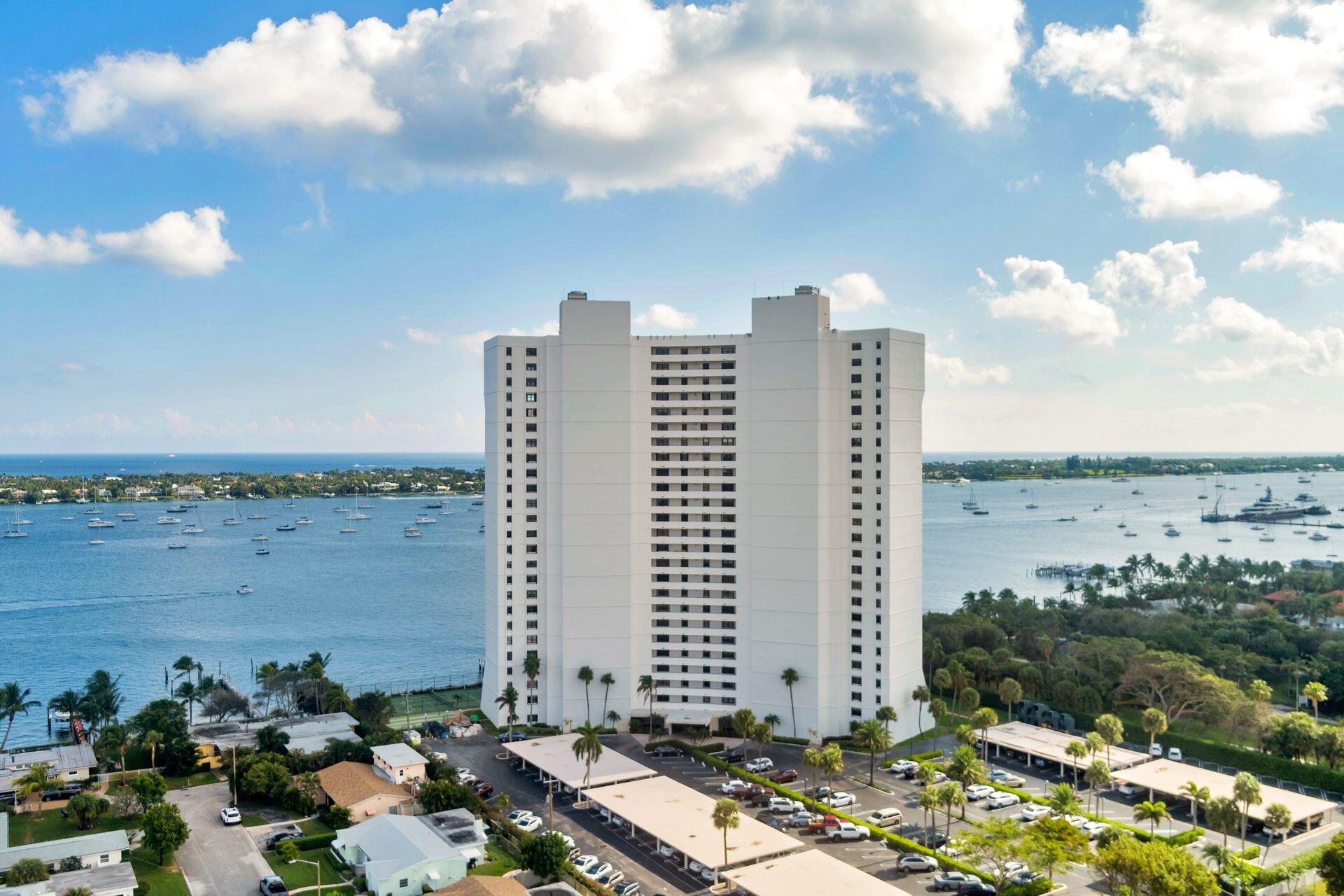 Million-dollar outstanding direct east Intracoastal Waterway & ocean beyond views from this coveted ''01'' line. This 18th floor 2 bedroom/2 bath split bedroom condo is located on the exquisite grounds of Placido Mar. Complete hurricane windows & doors recently installed. One covered parking space close to building. Amenities include a manned gate, manager on site, heated pool, exercise room, resident's lounge, tennis & pickleball courts, barbeque area, two gazebos for relaxing, its own fishing dock and plenty of green grass for meandering.