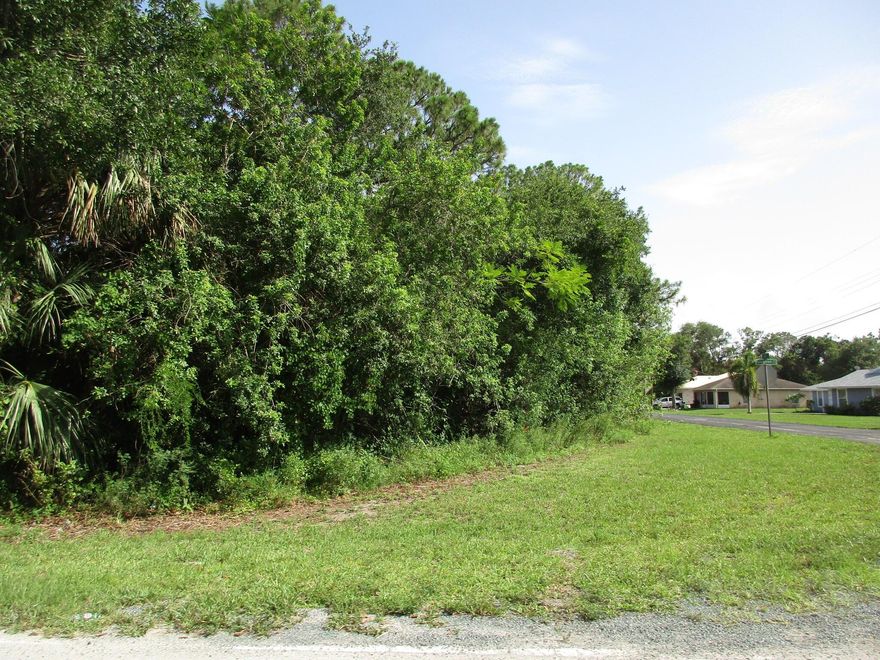 This property consists of 3 contiguous lots with different parcel ID #'s to equal one buildable lot, according to St Lucie Cty Zoning and Planning. Taxes and site dimensions are combined for all 3 lots.Buyer to confirm building restriction and setbacks with St Lucie Cty Planning and Zoning. Buyer to confirm availability for Public Sewer and Water @ Ft Pierce Utilities Buyer should conduct their own due diligence for verifying information and conducting their own investigations or hiring professionals prior to purchase.