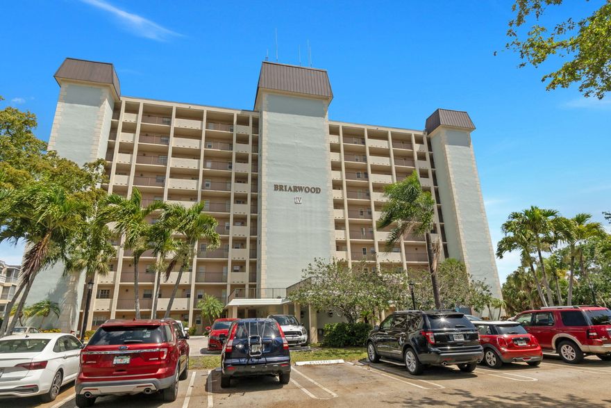 Stunning 10th-Floor Condo with Serene Canal Views in Coral Springs Enjoy beautiful views from this spacious 1-bedroom, 1.5-bath condo, ideally situated on the 10th floor. The building faces south, while your private north-facing balcony overlooks a peaceful canal, pool area, walking path, shuffleboard courts, and clubhouse—perfect for relaxing mornings or evening unwinding. Located in the heart of Coral Springs, this home offers excellent walkability to nearby shops, restaurants, and everyday conveniences, with easy access to major highways for a smooth commute.  Maintenance Includes: Water, trash, building janitorial services, landscaping, roof, and building insurance.