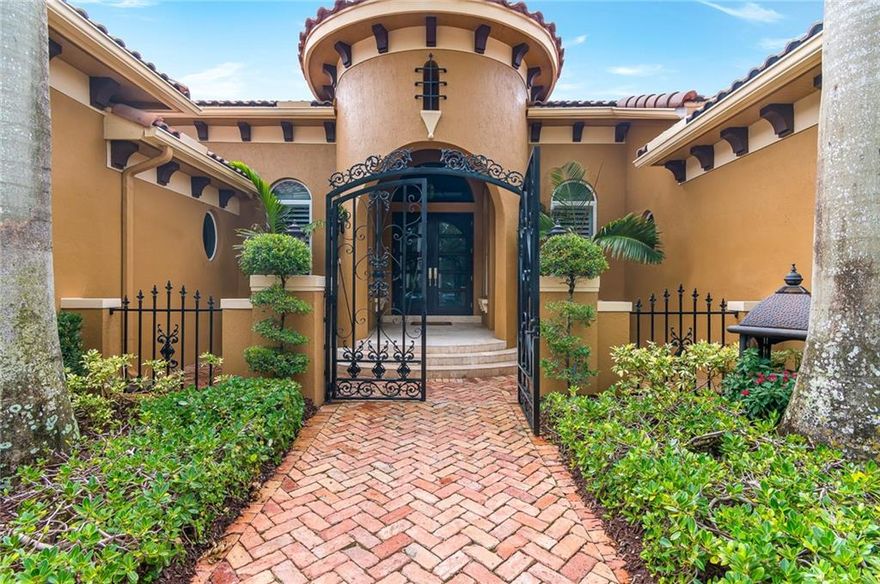 AMAIZING BREATHTAKING WATER VIEWS IN A STUNNING CUSTOM HOME IN DOUBLE GATED FALLS OF HERON BAY. THIS HOME IS LOCATED 0N A OVER-SIZED PIE SHAPED LOT ON CUL-SE-SAC WITH HEATED SALT-WATER INFINITY EDGE POOL AND HOT TUB. OPEN SPLIT FLOOR PLAN, 4 BEDROOMS + DEN AND NEWLY RENOVETED CHEFS’ KITCHEN WITH A BUILD-IN BAR WITH WINE COOLER. LARGE MASTER SUITE WITH MARVELOUS VIEWS OF INFINITY POOL AND LAKE FROM FRENCH DOORS FURTHERMORE, WITH HIS AND HERS CALIFORNIA CLOSETS. OUTSIDE IN THE PATIO YOU WILL FIND ELETRIC AWNING, CAMARA SYSTEM, SURROUND SOUND, MOSQUITO MISTING SYSTEM, FIRE PITH AND A SWING SET. THE HOME HAS NEWLY DOUBLE A/C’s, NEW EXTERIOR PAINT, AND IMPACT WINDOWS AND DOORS. HERON BAY COMMUNITY HAS ITHS OWN POOL, GYM, AND PRIVATE RESTAURANT.