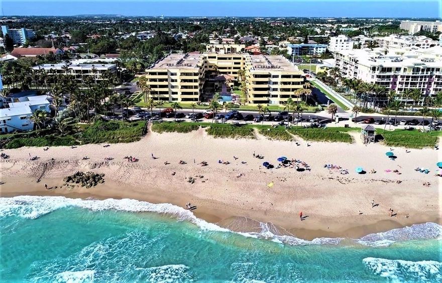 Gorgeous, Tranquil & Serene Ocean Views from this Spacious 1 Bedroom, 2 Full Bath Luxurious Oceanfront Condo. Completely Remodeled with NO Expenses Spared & No Detail Overlooked! This ''Beach House'' Condo offers an Open Floor Plan Featuring a Gourmet Chef's Kitchen with Custom Cabinetry, Granite Counters, All High End Appliances, Impact Glass Windows & Sliders, Office Nook, W/D in Unit, Built in Murphy Bed, Oceanfront Pool & Spa with Clubhouse, Sauna, 24 Hour Guard, Storage Room, Bike Rack & Sooo Much More!!!  Location, Location, Location! WALK 3 BLOCKS to Shops, 20+ Restaurants, Deerfield Pier, Entertainment & Nightlife. Minutes to I-95, Downtown Boca Raton, Airports, Etc. True South Florida Luxurious Oceanfront Condo ''Lifestyle'' Living at It's Best! Call Now For a Private Tour!!!