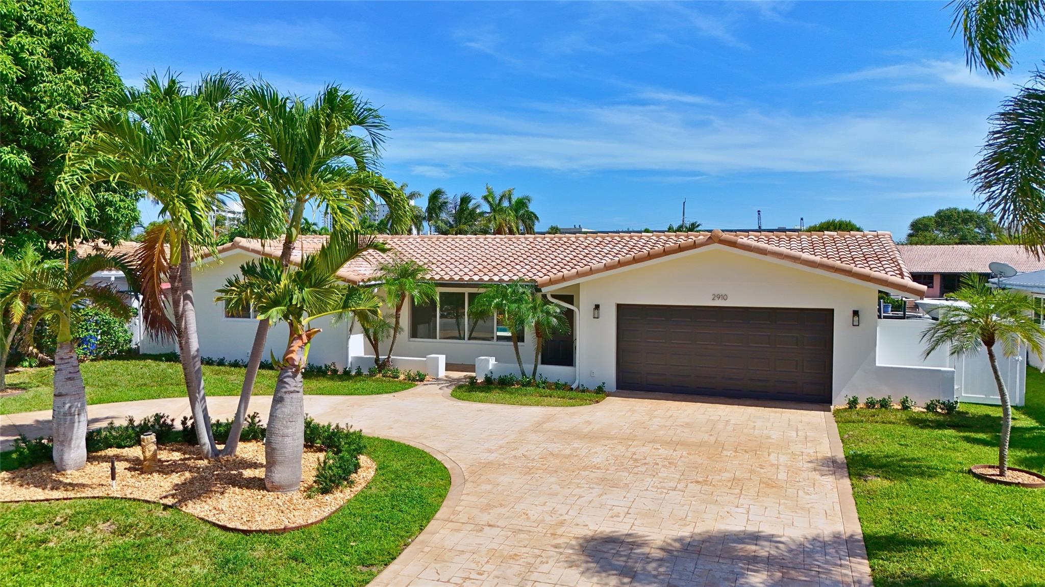 This is the perfect rental within 5 minutes of open ocean water for you boaters out there! Relax at your pool with bright and breezy sunny exposure while your boat is protected on a 10K pound lift. The house is super clean with a remodeled kitchen and baths, all tile floors, impact windows and doors and new blinds throughout. Freshly painted both inside and out. Ready for immediate occupancy.
