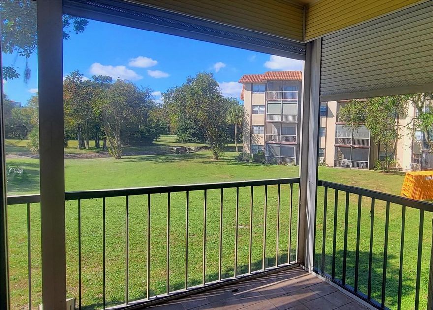 This large 925 sq. ft. condominium consists of a 1-bed, 1-bath, 1 1/2-bath and boasts spacious views of the golf course in the wonderful gated community of the Falls of Inverrary.  The home is upgraded with new flooring, central heating and air conditioning  and hot water heater.  It is bright and inviting with large walk-in closets and a private balcony with direct views of the golf course. Enjoy the community in a quiet setting with walking paths and beautifully maintained grounds, all in a desirable location in close proximity to shopping, and dining. A fantastic opportunity to make it your own at an unbeatable price!