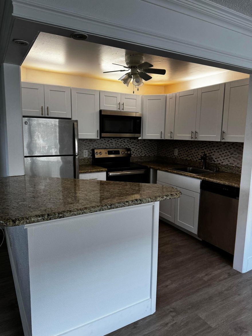 Don't miss out on the completely remodeled first floor unit. New floors throughout. Washer and dryer in the unit.