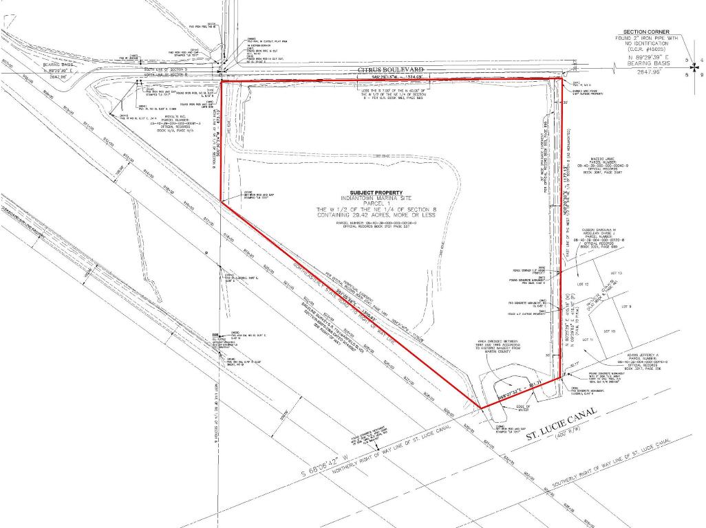 Unplatted Parcel/Indiantown Park - Land