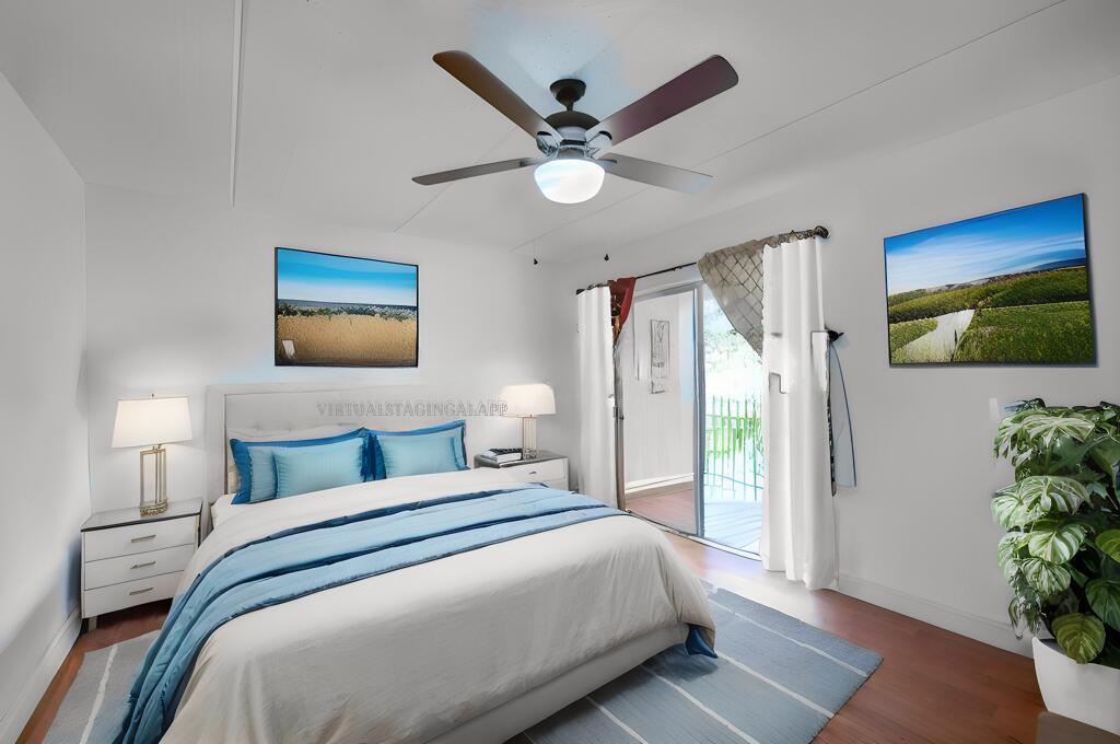 Welcome to your new home in Palm Springs, Florida, located within a vibrant 55+ community! This charming condo offers comfortable living in a convenient location. Situated on the second floor, this 1 bed/1 bath unit boasts a cozy and inviting atmosphere. As you step inside, you'll immediately notice the well-maintained interior, reflecting pride of ownership. The bedroom provides a peaceful retreat, complete with generous closet space and a serene ambiance. Whether you're enjoying your morning coffee on the private balcony or unwinding after a busy day, this condo offers a perfect blend of relaxation and convenience. Ideally Located, this condo is close to PBI, I95 and the beach. From shopping to recreational activities, you'll find everything close by. Make this your home today!