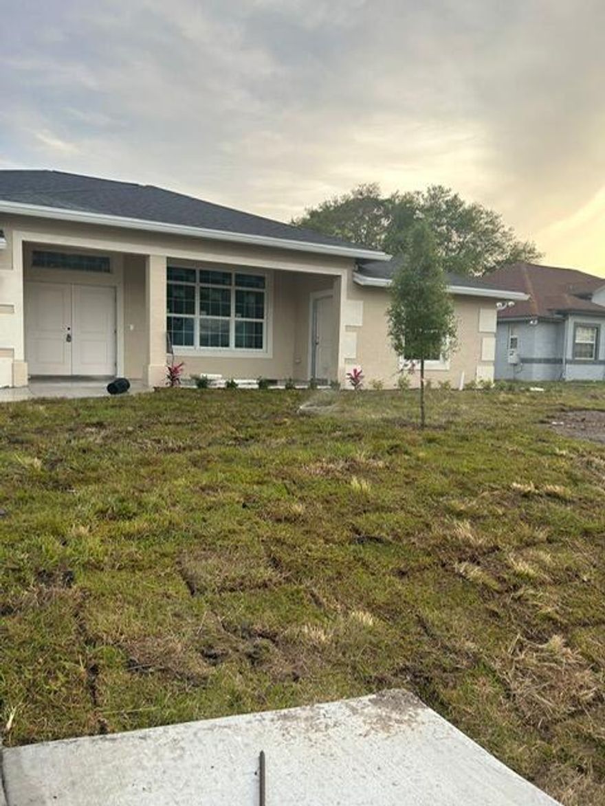 BEAUTIFUL BRAND-NEW HOME ON CORNER LOT 4 BEDROOMS 3 1/2 BATH GREAT NEIGHBORHOOD, CLOSE TO SHOPPING CENTERS, HIGHWAYS AND GREAT SCHOOL. A MUST SEE ...IDENTICAL MODEL, COLORS MAY VATY